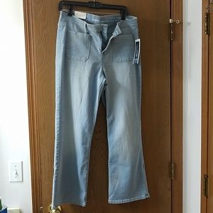 Old Navy Size 12 Flare Jean's Light Blue